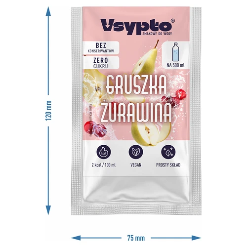 VSYPTO Päärynä–Karpalo, 3 g - 4