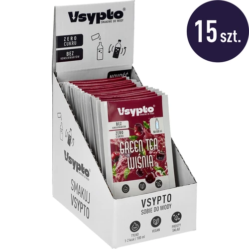 VSYPTO Vihreä tee & kirsikka, 3 g - 9