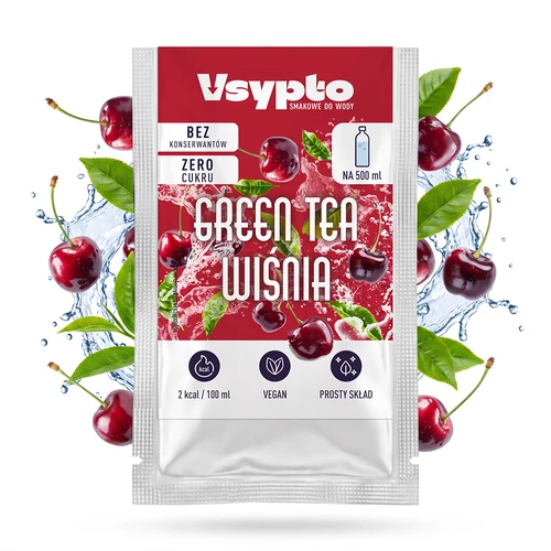 VSYPTO Vihreä tee & kirsikka, 3 g
