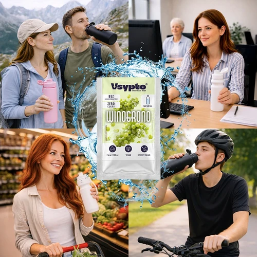 VSYPTO, viinirypäleen maku, 3 g - 7