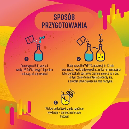 VYPITO 12%, annospussi 18 drinkkiä varten – Multitropic, 126g - 5