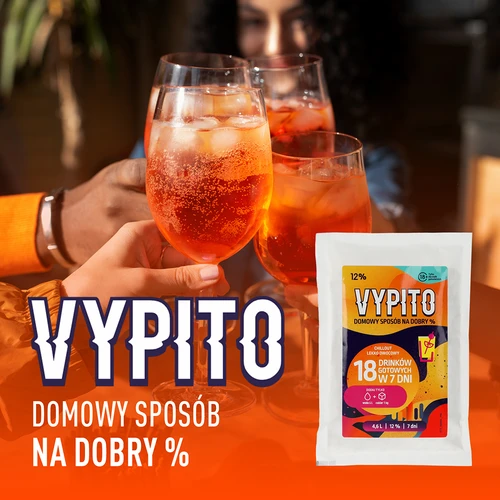 VYPITO 12%, pussi 18 juomalle - Chillout kevyesti hedelmäinen, 126 g - 6