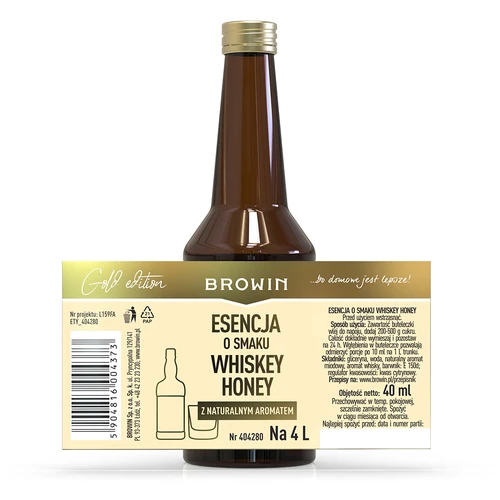 Whiskey Honey -makuinen esanssi 4 L:lle - 40 ml - 7
