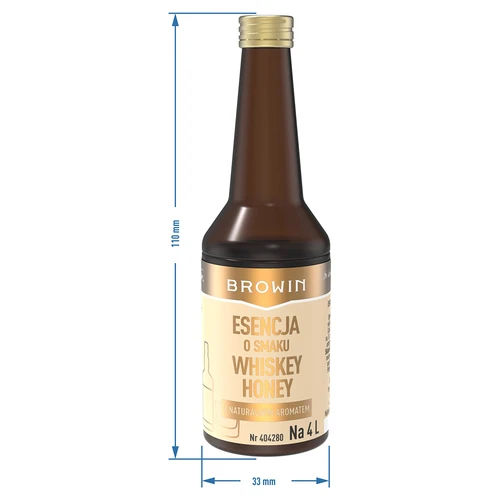 Whiskey Honey -makuinen esanssi 4 L:lle - 40 ml - 8