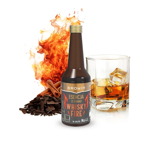 Whisky Fire -makuinen esanssi 4 litralle, 40 ml - 3
