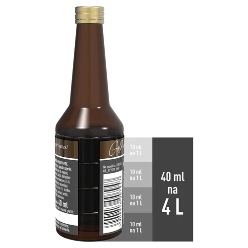 Whisky Fire -makuinen esenssi 4 L:lle, 40 ml - 5