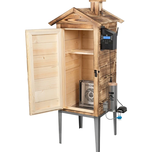 Wi-Fi-savustin, 200 L - dragON WOOD 100IQ, sähköisellä lämmitysmoduulilla ja ohjaimella, puulämmitteinen - 2