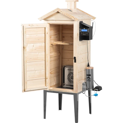 Wi-Fi-savustinkaappi, 200 L – dragON WOOD 100IQ, sähköisellä lämmitysmoduulilla ja ohjaimella - 2