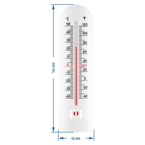 Yleiskäyttöinen lämpömittari (-40°C - +50°C) 16cm - 2