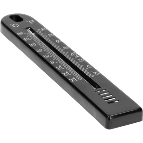 Yleislämpömittari (-30 - +50°C), 17 cm, musta - 3
