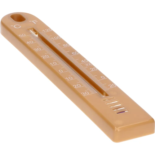 Yleislämpömittari (-30 - +50°C), 17 cm, vaaleanruskea - 3