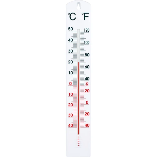 Yleislämpömittari valkoinen (-40°C - +50°C) 40cm  - 1 