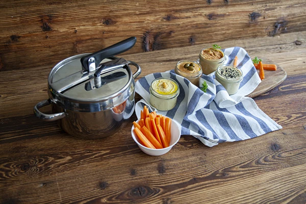 Hummus eri makuvaihtoehdoissa