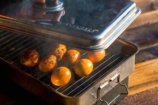 Savustetut kananmunat