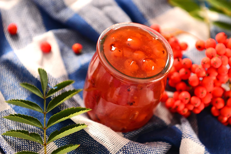 Browin Przepiśnik - Pihlajanmarjahilloke – täydellinen lihojen kanssa