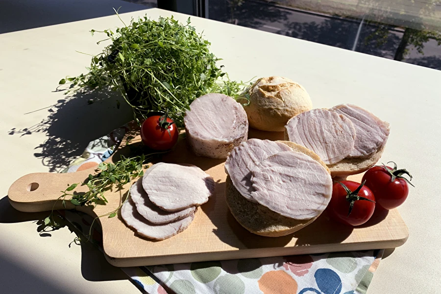 Porsaan ulkofilee kinkkuprässistä