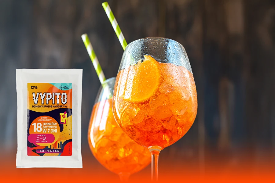 Browin Przepiśnik - Vypito Spritz – kevyt, sitruksinen drinkki jokaiseen tilaisuuteen